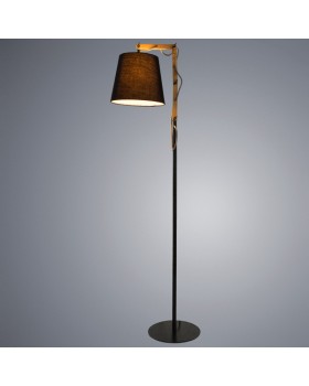 Торшер ARTE Lamp A5700PN-1BK-foto2