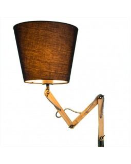 Торшер ARTE Lamp A5700PN-1BK-foto3