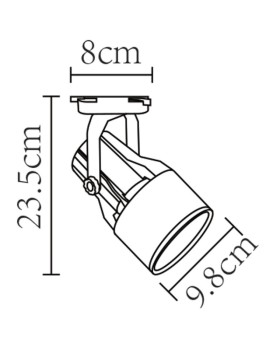 Светильник на шине ARTE Lamp A6252PL-1WH-foto4