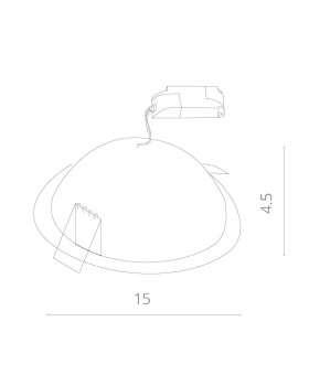 Встраиваемый светильник ARTE Lamp A7012PL-1WH-foto4