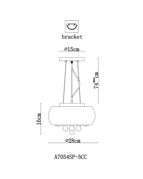 Подвесная люстра ARTE Lamp A7054SP-5CC-foto5