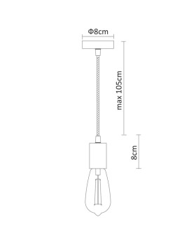 Подвесной светильник ARTE Lamp A9184SP-1BK-foto4