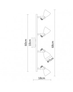 Спот ARTE Lamp A9189PL-4GY-foto4