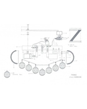 Накладная люстра Lightstar 704064-foto8