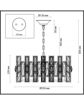 Подвесная люстра Odeon Light 4121/10-foto3