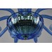 Подвесная люстра Bohemia Ivele Crystal 1311/12+6/360/2d G Aq/Aquamarine/M-1H