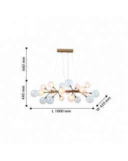 Подвесная люстра Favourite 2515-12P-foto6