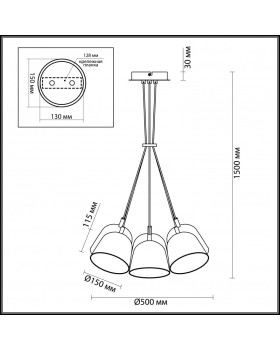 Подвесная люстра LUMION 4455/6-foto2