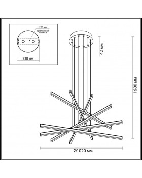 Подвесной светильник Odeon Light 3890/96L-foto3
