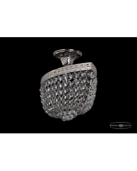 Люстра на штанге Bohemia Ivele Crystal 19283/45IV Ni-foto2