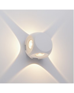 Светильник настенный Elektrostandard 1504 TECHNO LED CUBE белый-foto3