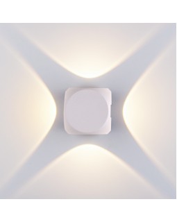 Светильник настенный Elektrostandard 1504 TECHNO LED CUBE белый-foto4