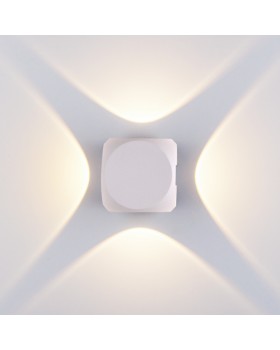 Светильник настенный Elektrostandard 1504 TECHNO LED CUBE белый-foto4