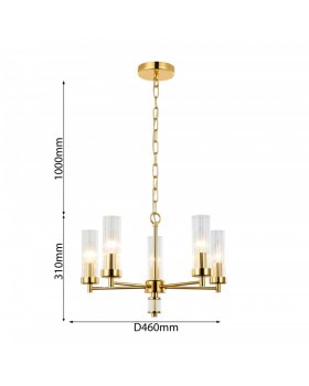 Подвесная люстра Favourite 2673-5P-foto7