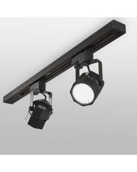 Светильник на шине Elektrostandard Robi GU10 Черный (MRL 1004) однофазный-foto5
