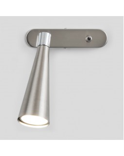 Бра Elektrostandard Horn GU10 SW сатинированный никель (MRL 1010)-foto3
