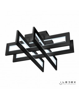 Накладной светильник iLedex 9082-600*600-X 96W BK-foto3