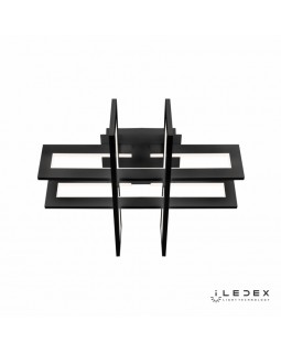 Накладной светильник iLedex 9082-600*600-X 96W BK-foto4