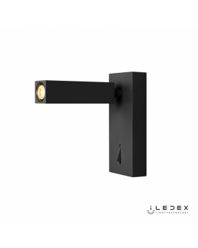 Бра iLedex 6409 BK-foto5