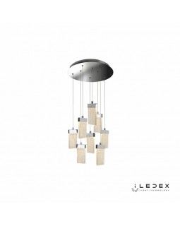 Подвесная люстра iLedex C4430-8R CR-foto3