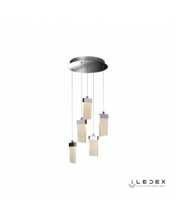 Подвесная люстра iLedex C4430-5R CR-foto2