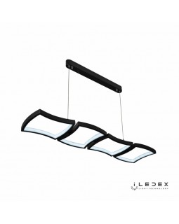 Подвесной светильник iLedex 8196-4L-D-T BK-foto3