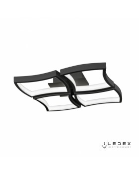 Накладной светильник iLedex 8196-4-X-T BK-foto2