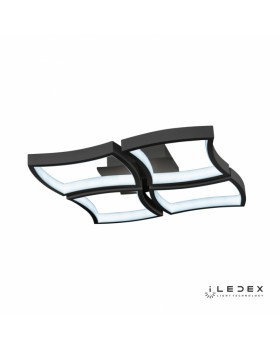 Накладной светильник iLedex 8196-4-X-T BK-foto3