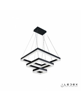 Подвесная люстра iLedex D0319-3 (200x400x600) BK-foto2