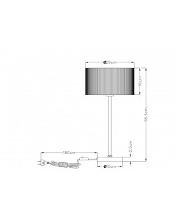 Настольная лампа ARTE Lamp A1021LT-1SS-foto3