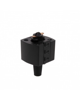 Адаптер Elektrostandard TRLM-1-BK /Коннектор для однофазного шинопровода черный-foto3