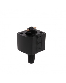 Адаптер Elektrostandard TRLM-1-BK /Коннектор для однофазного шинопровода черный-foto3
