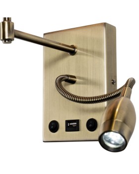 Бра ARTE Lamp A2581AP-2AB-foto3