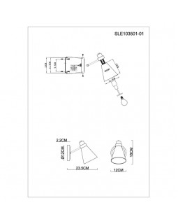 Бра Evoluce SLE103501-01-foto7