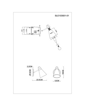Бра Evoluce SLE103501-01-foto7