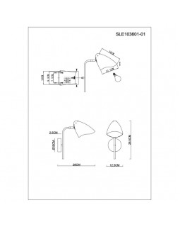 Бра Evoluce SLE103601-01-foto7