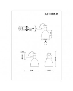 Бра Evoluce SLE103801-01-foto7