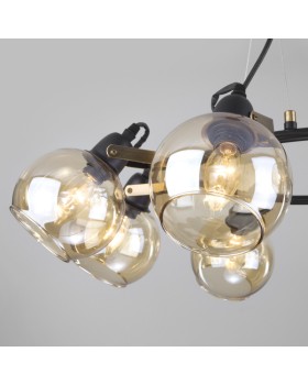 Подвесная люстра Eurosvet 70119/8 черный-foto4