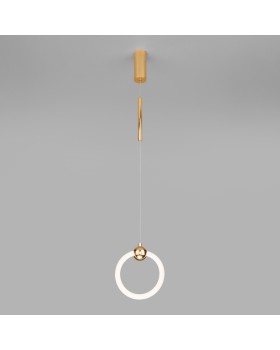 Подвесной светильник Eurosvet 90165/1 золото-foto4