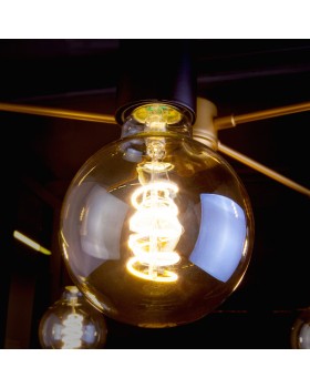 Светодиодная лампа Elektrostandard Classic FD 8W 3300K E27 (G95 спираль тонированный) (BLE2709)-foto6