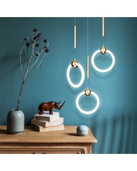 Подвесной светильник Eurosvet 90165/1 золото-foto5