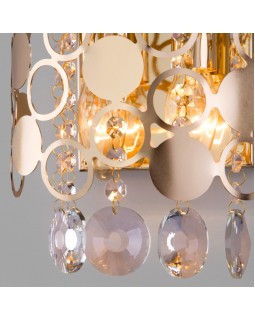 Бра Eurosvet 10114/2 золото/прозрачный хрусталь Strotskis-foto3