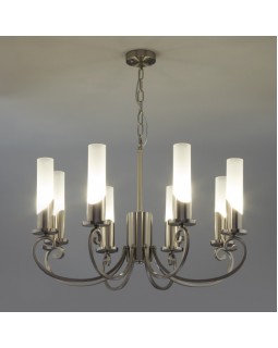 Подвесная люстра Eurosvet 60117/8 никель-foto2