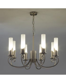 Подвесная люстра Eurosvet 60117/8 никель-foto2