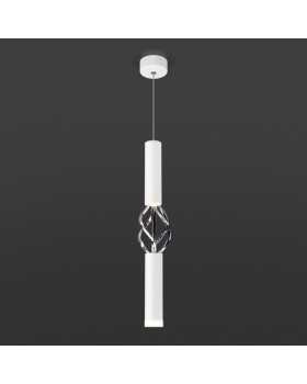 Подвесной светильник Eurosvet 50191/1 LED белый/хром-foto3