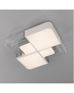 Накладной светильник Eurosvet 90182/1 белый/серебро-foto3