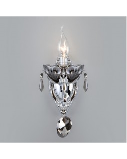 Бра Eurosvet 10103/1 хром/дымчатый хрусталь Strotskis-foto3