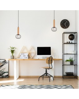 Подвесной светильник Eurosvet 50178/1 черный/бронза-foto2