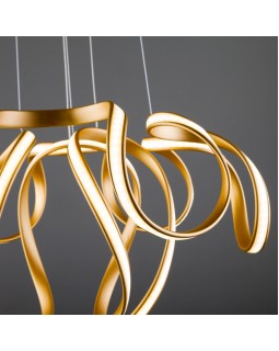 Подвесная люстра Eurosvet 90138/2 золото-foto2