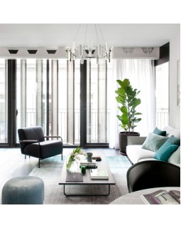 Подвесная люстра Eurosvet 90206/16 хром-foto2